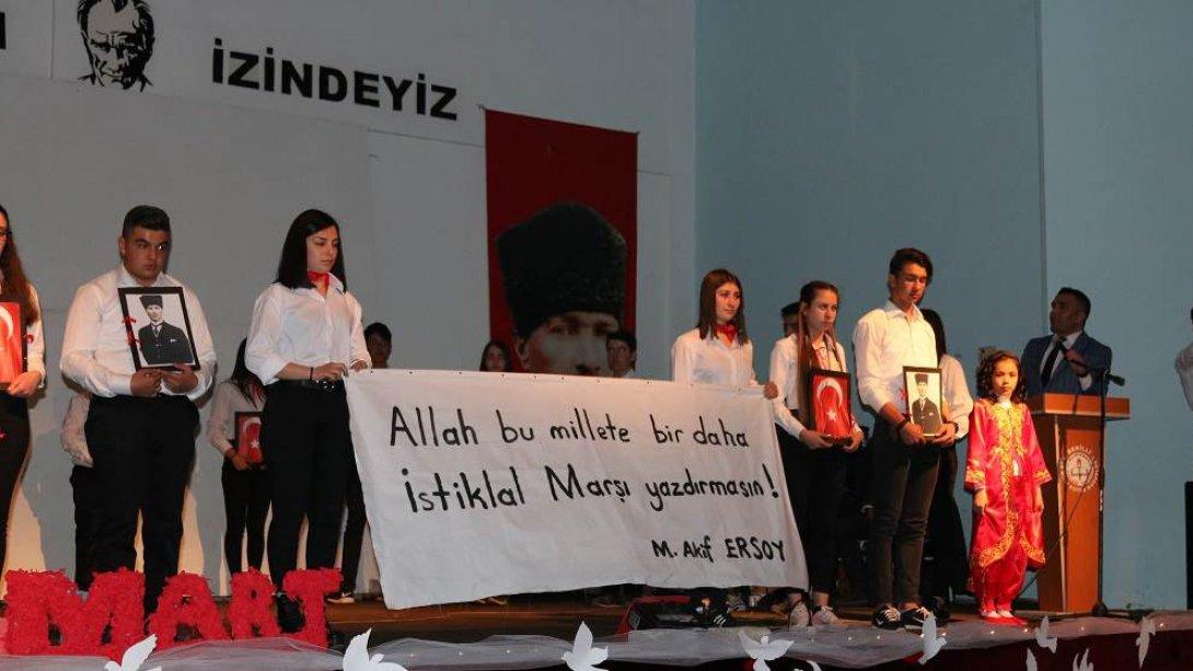 12 Mart İstiklal Marşının Kabulü ve Mehmet Akif ERSOY´u anma Programı